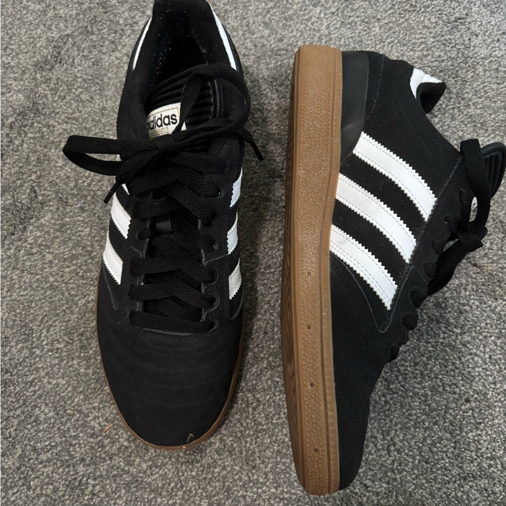 Adidas Busenitz Black and White Sneakers